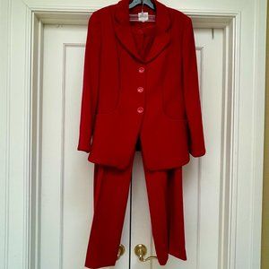 ARMANI Collezioni Red Power Pantsuit